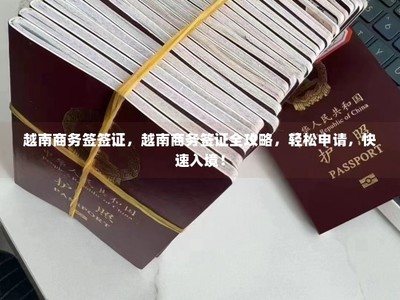 越南商務(wù)簽證全攻略 輕松申請(qǐng)，快速入境